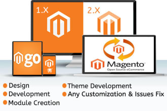 help you with anything related to your magento store