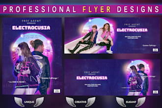 design a professional flyer,brochure or leaflet for you