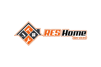 create modern plumbing and home service logo