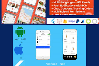 make flutter app for ios and android