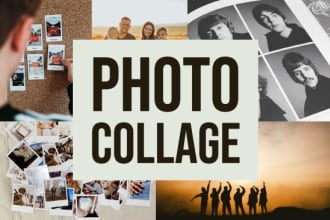 do photo collage and photo album layout