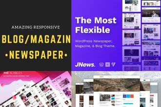 create ai automated blog, magazine and newspaper website with ai auto blogging