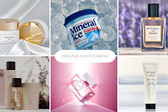 do creative product photography for your products