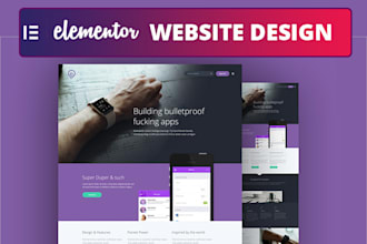 create your website from scratch by elementor