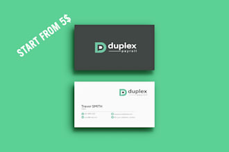 design minimal n simple business card
