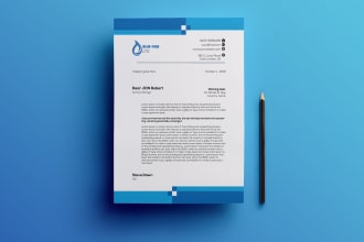 do letterhead n invoice n business card design