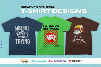 do bulk t shirt designs for merch printful and shopify