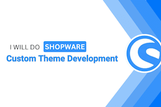do custom shopware theme development