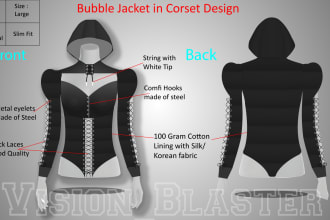 design fashion cad illustration flats technical clothing drawings