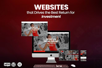design and create a modern company websites