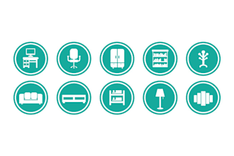 design custom icons for app and website