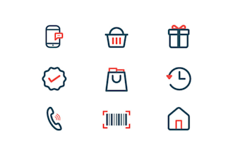 design custom icons for app and website