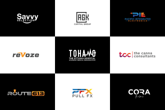 design 2 custom typography font or monogram logo