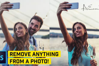 remove unwanted object, background or people from photos