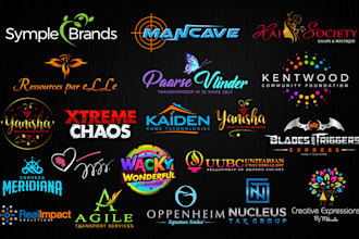 design a modern custom business logo