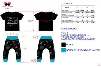 create a tech pack for your design