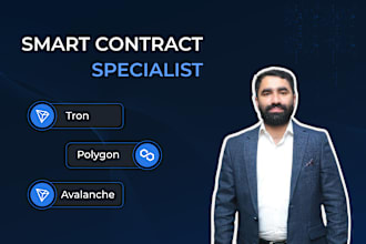 smart contract on ethereum,polygon,avalanche,arbitrum,bnb,tron