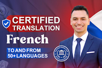 do certified french translation for legal and official documents