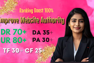 improve website authority using high authority SEO backlinks