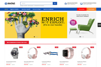 develop ecommerce app and website for food order affiliate grocery, booking, etc