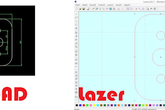 convert your hand drawn 2d sketches to dxf file