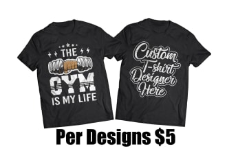 do bulk t shirt designs for merch by amazon and other