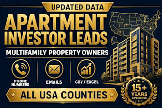 provide apartment investor leads USA