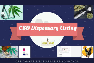 do cbd dispensary citation listing services in canada