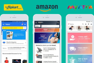 build ecommerce app and website for grocery, booking, food store, b2b business