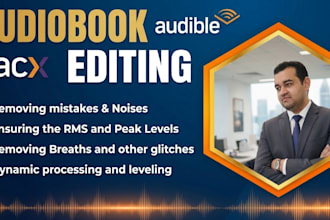 edit your audiobook to meet acx audible requirements