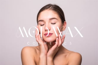 design professional and minimal cosmetics logo