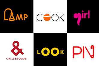 design minimal and flat logo