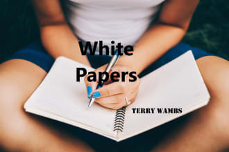 write a white paper for you