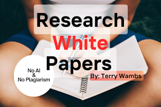 write a white paper for you