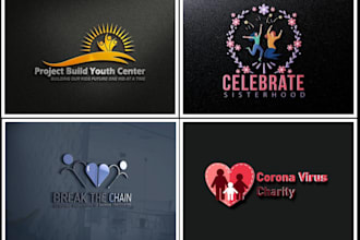 design sincere charity donation and ngo logo