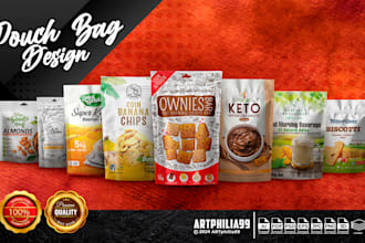 do modern packaging, pouch and box design