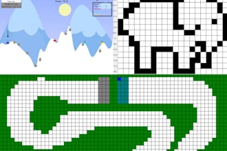 create a game in python, java or PHP