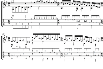 make arrangement and write full score on this