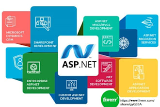 develop asp dot net mvc application