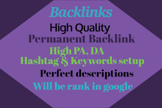 do permanent link building in high pa sites