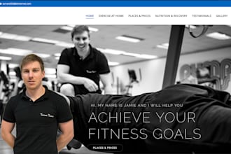 design and build a conversion optimised wordpress website