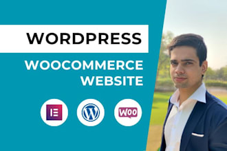 make stunning woocommerce store and wordpress website