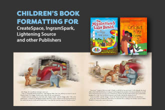 do childrens book formatting in indesign for any printer