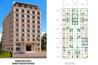 do architectural design in modern way
