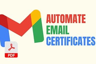 automate your pdf certificate generation and sending