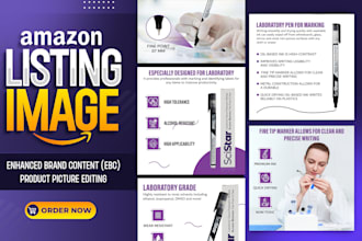 amazon listing images design, product photo editing, a plus content