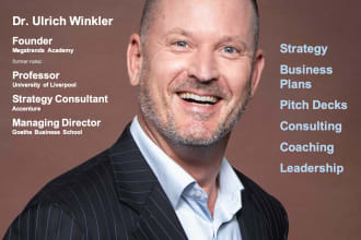 develop a winning  business plan and strategy for you