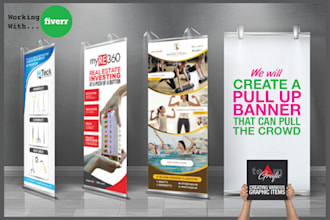 create a pull up banner that can pull the crowd