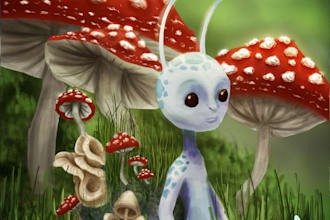 draw children book illustration