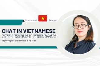chat SMS with you in vietnamese, provide feedback in english